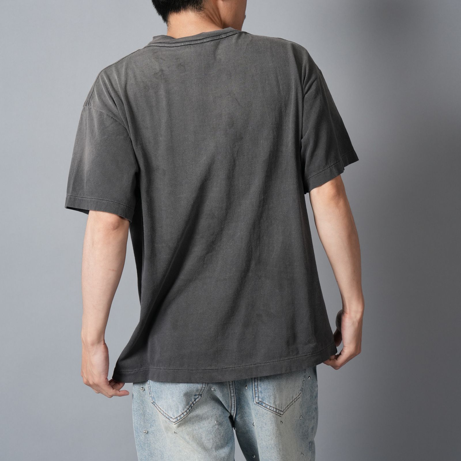 【残りわずか】SM-MK8-0000-004 / SS T-SHIRT / GOD SAINT / BLACK / Tシャツ (ブラック)