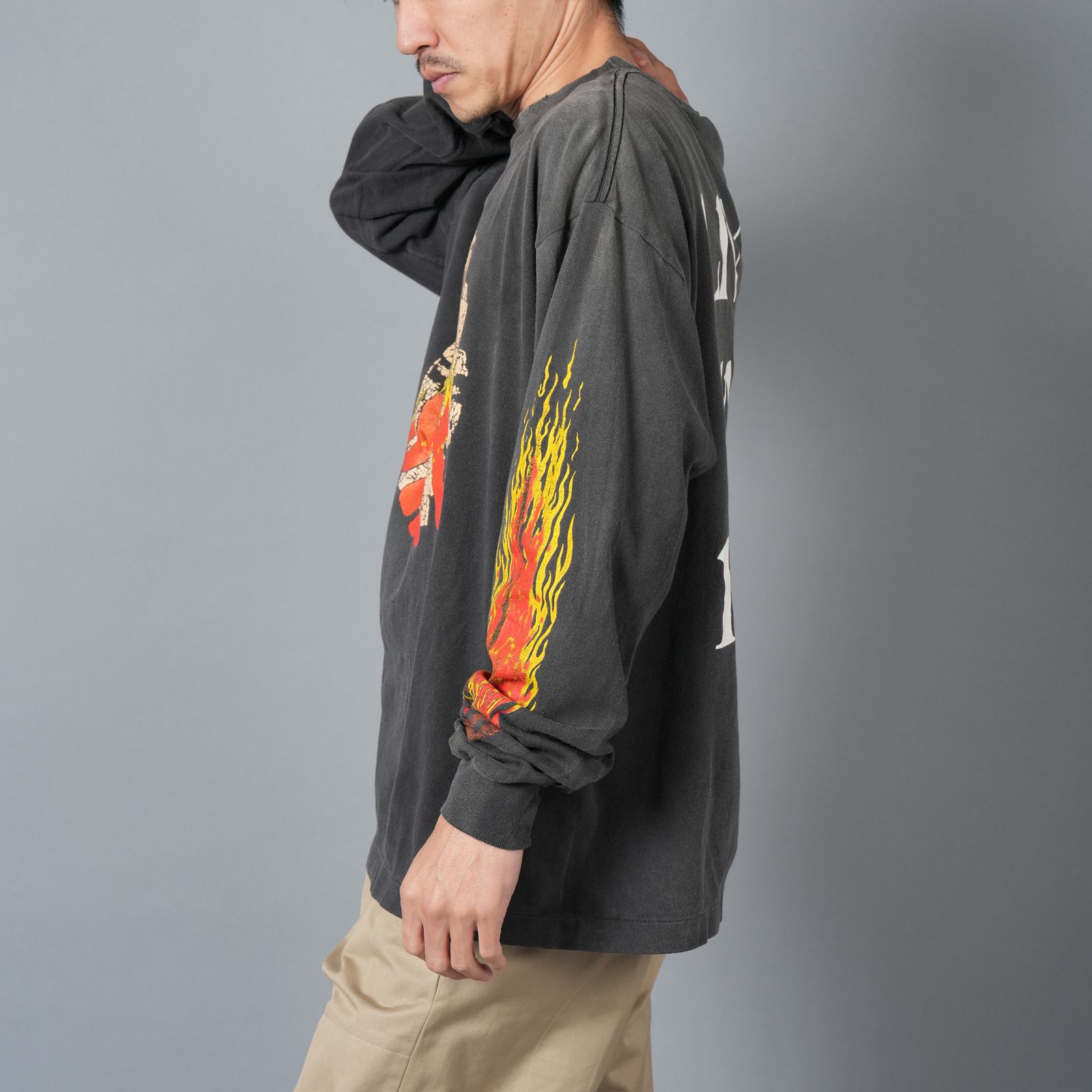 すぐお届け【SAINT Mxxxxxx】LS TEE/LIVE IN HELL / Tシャツ LS TEE/LIVE IN HELL | SAINT Mxxxxxx(セント マイケル