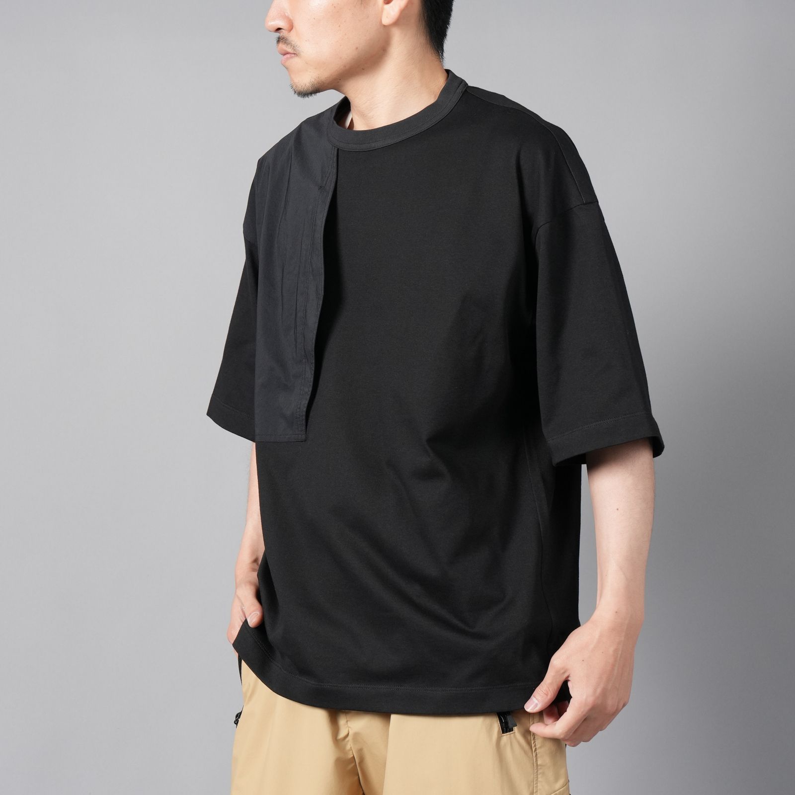 COOL MAX S/S TEE / クールマックス  / Tシャツ (ブラック)