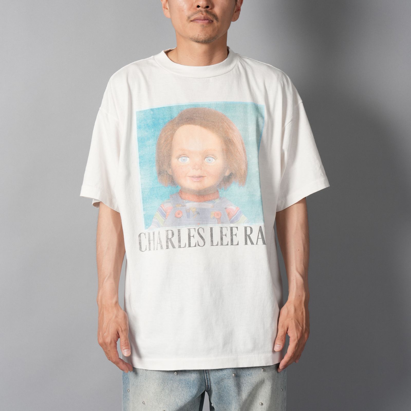 【残りわずか】【コラボ】SM-MK1-0000-C68 / CKY_SS T-SHIRT / SAINT / WHITE / Tシャツ  (ホワイト)