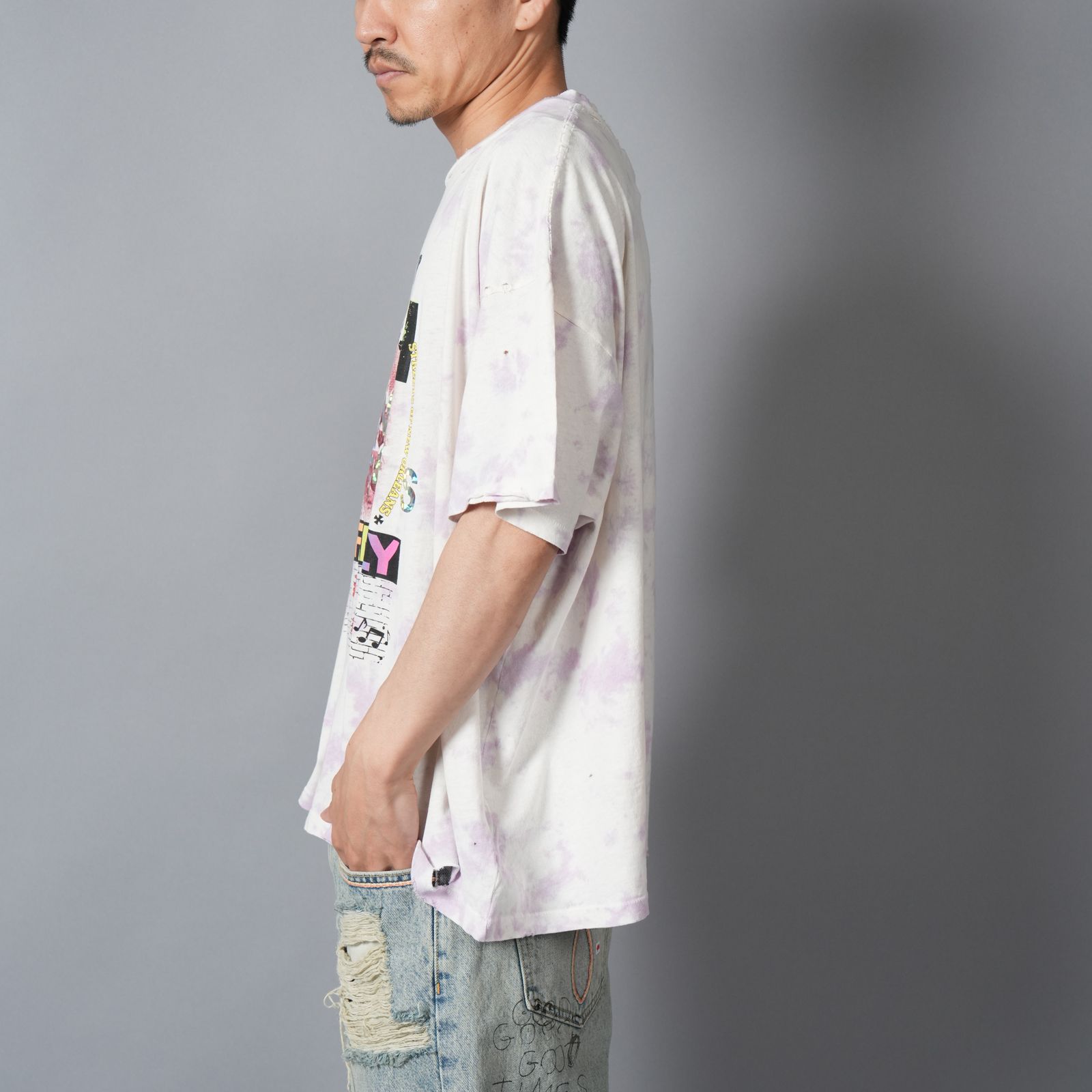HOLY FAMILY TIE DYE TEE / Tシャツ (タイダイ)