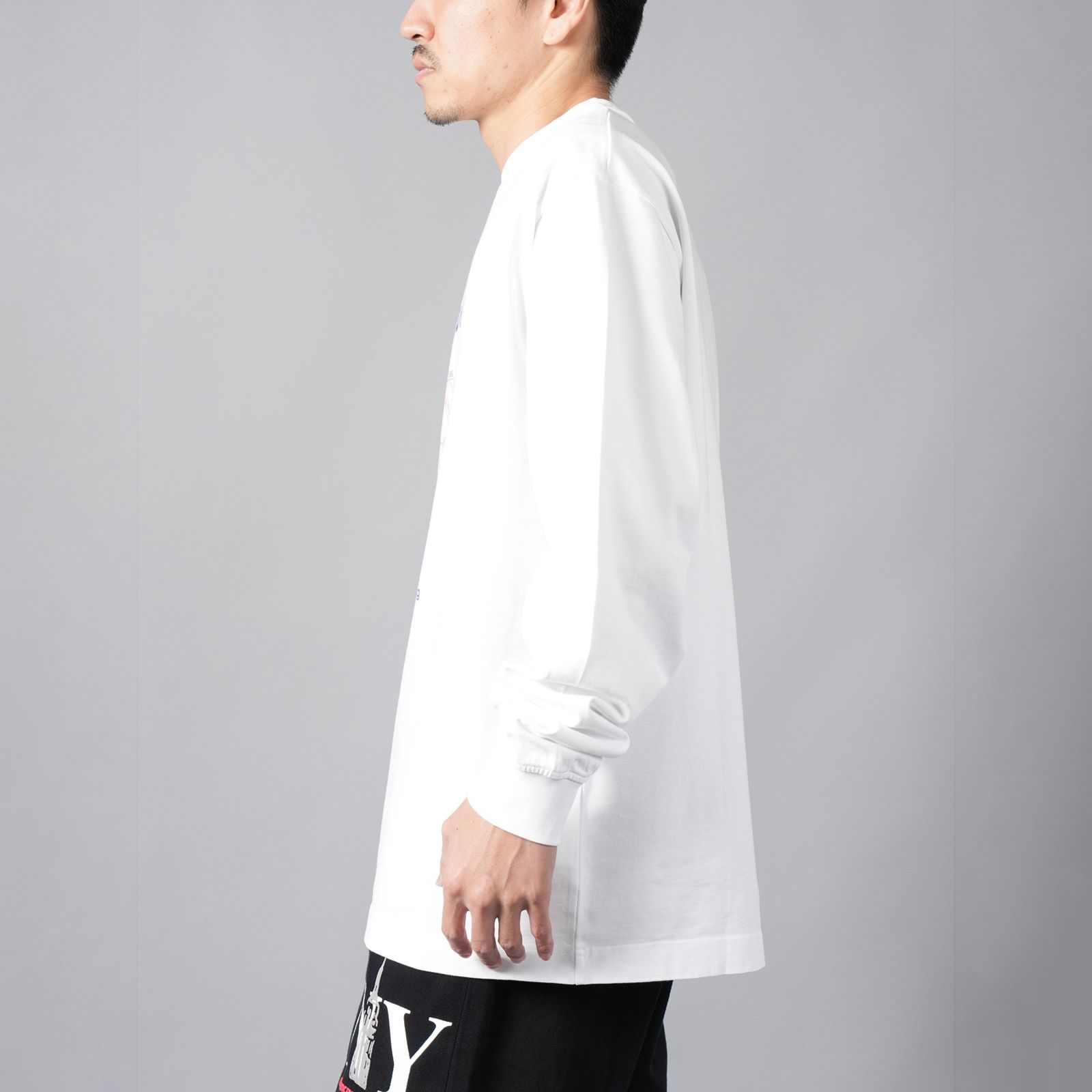 alexander wang - 【残りわずか】 LONG SLEEVE TEE WITH CLUB CRYSTAL