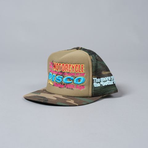 Moto-Disco Hat  / メッシュキャップ (カモ)