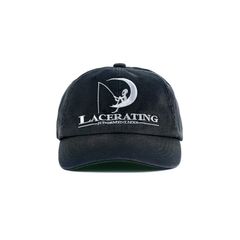 【ラスト1点】SM-HR8-0000-077 / 6PANEL CAP / LACERATING  / キャップ (ブラック)