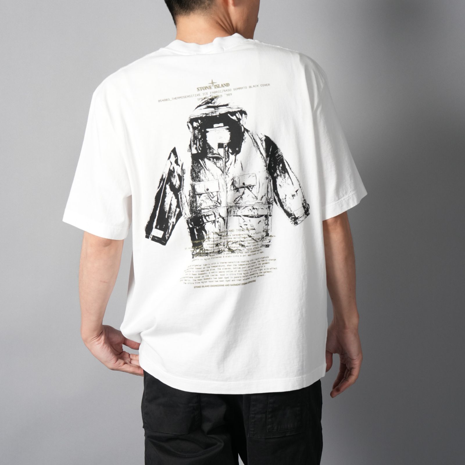 2100023 ORGANIC COTTON JERSEY / Tシャツ (ホワイト)