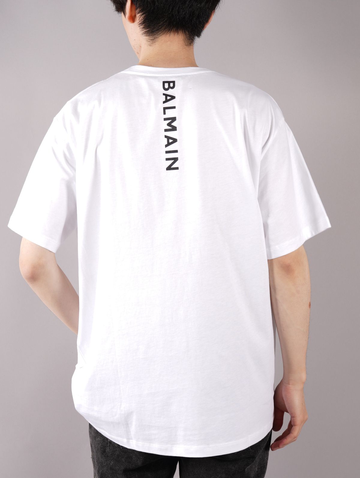 BALMAIN - 【ラスト1点】BALMAIN BUCK T-SHIRT / バックロゴ T