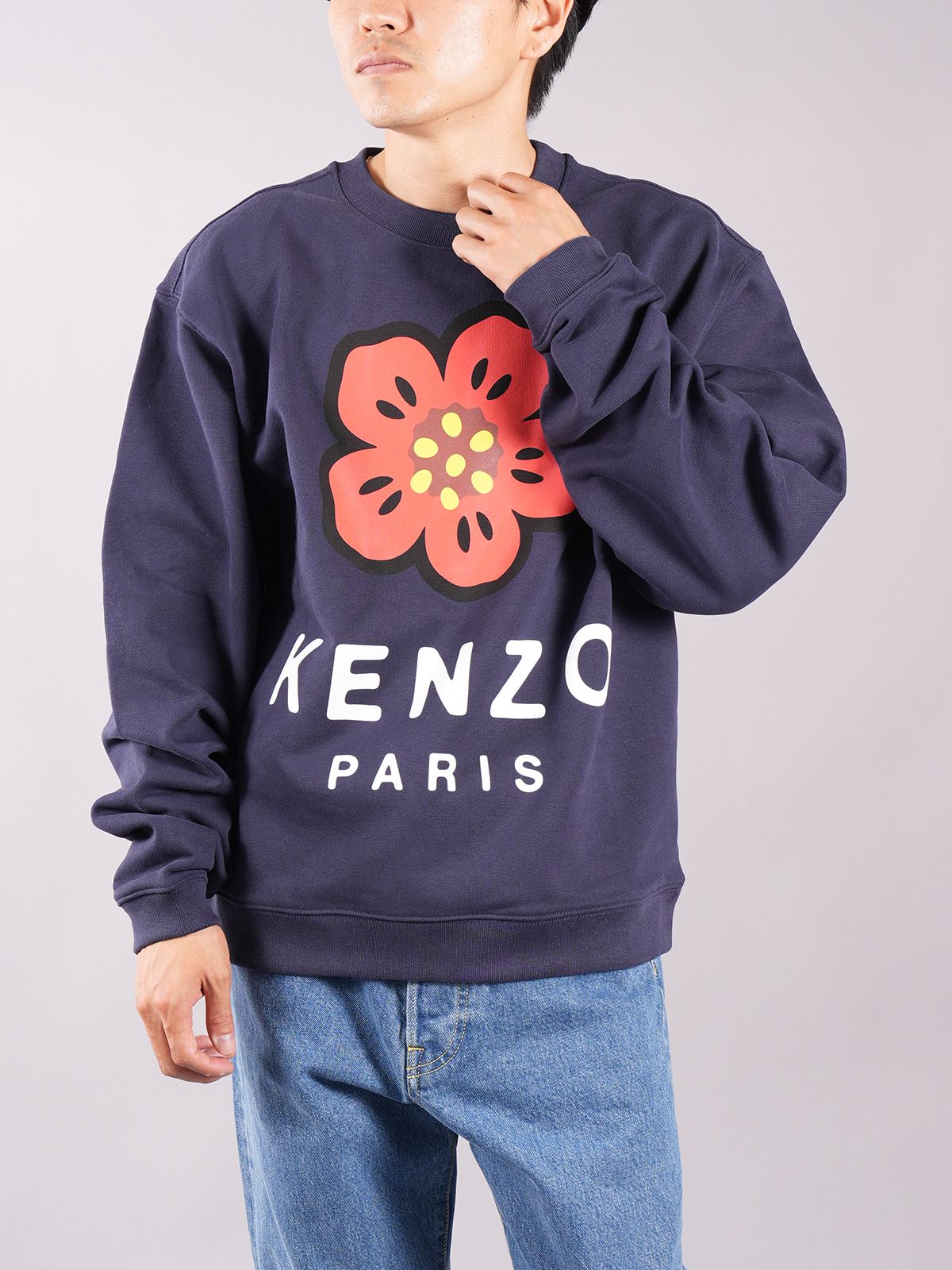 をあしらっ KENZO - KENZO NIGO Boke Flowe スウェット カーディガン