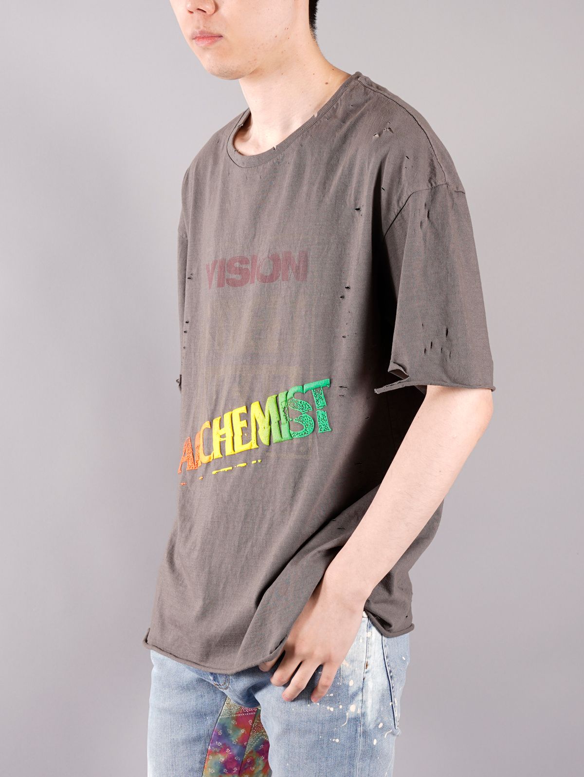 ラスト1点 / ATLANTIC SS TEE  / アトランティク Tシャツ (ブラック)
