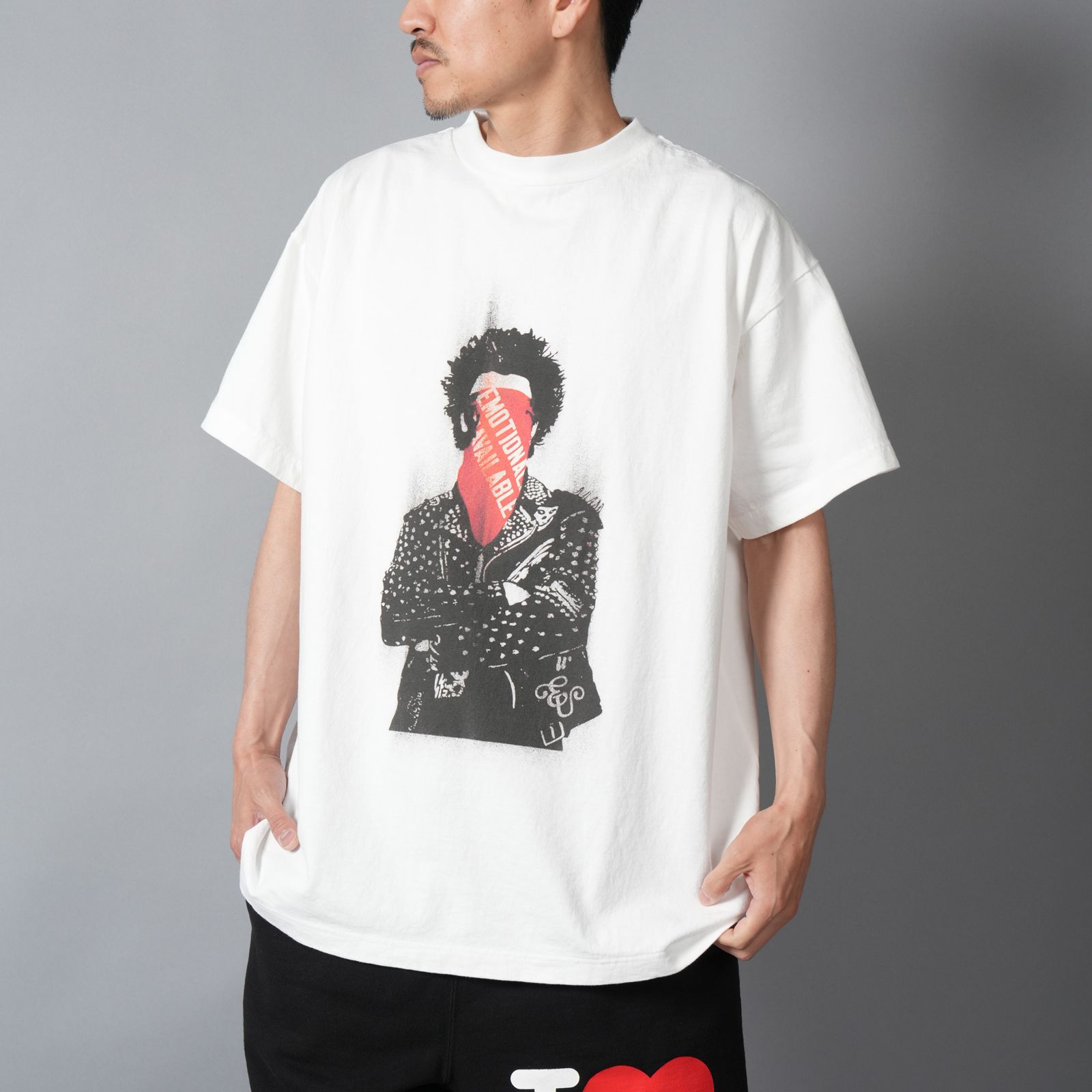 【コラボ】EU-MK8-0000-C30 / EU DK PANK SS TEE / WHITE / Tシャツ (ホワイト)
