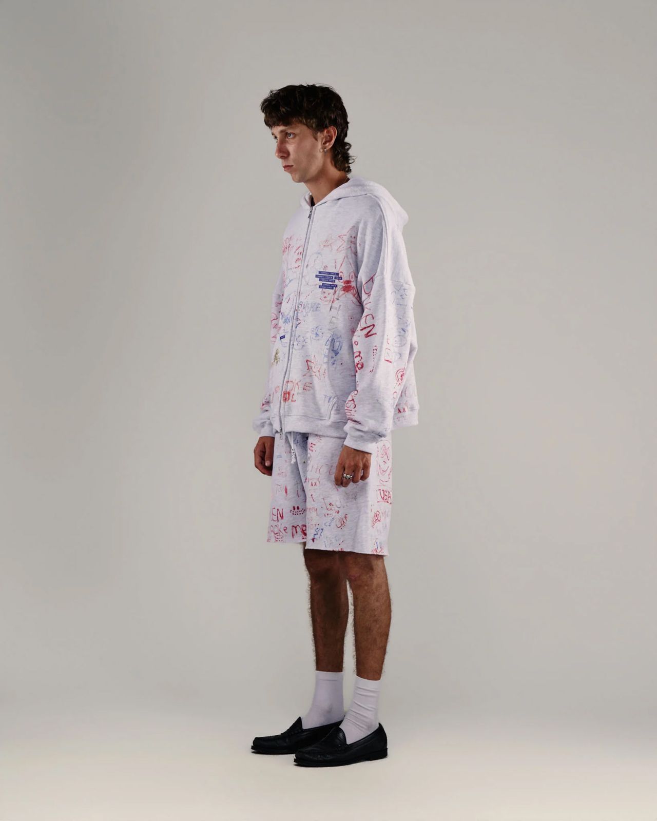 JOSHUA TREE SWEATSHORT / スウェットショーツ (グレー)