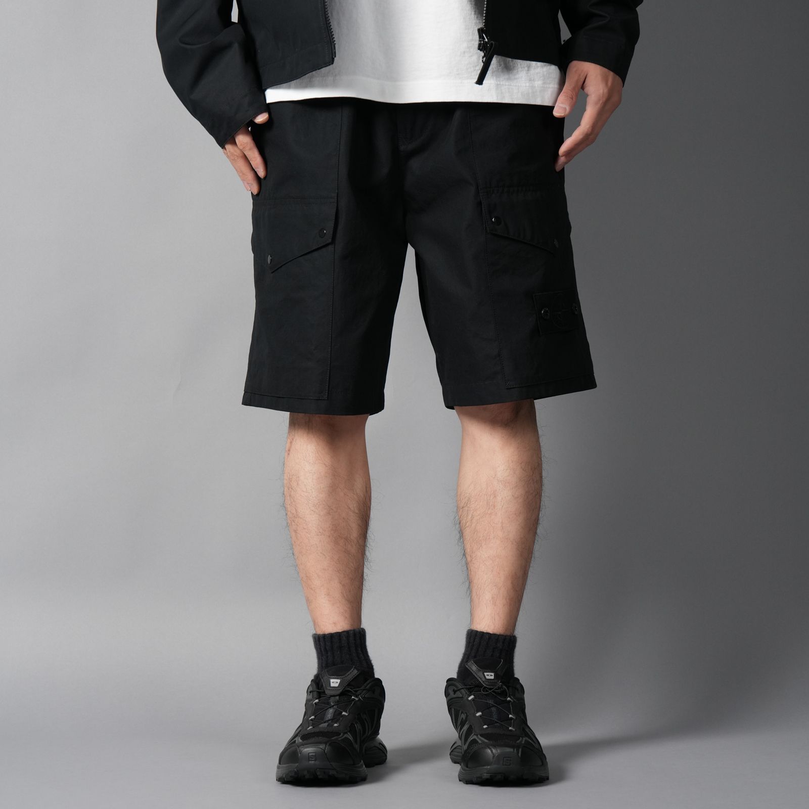 L100004 / ALL-WEATHER COTTON CANVAS_S.I. GHOST / カーゴパンツ (ブラック)