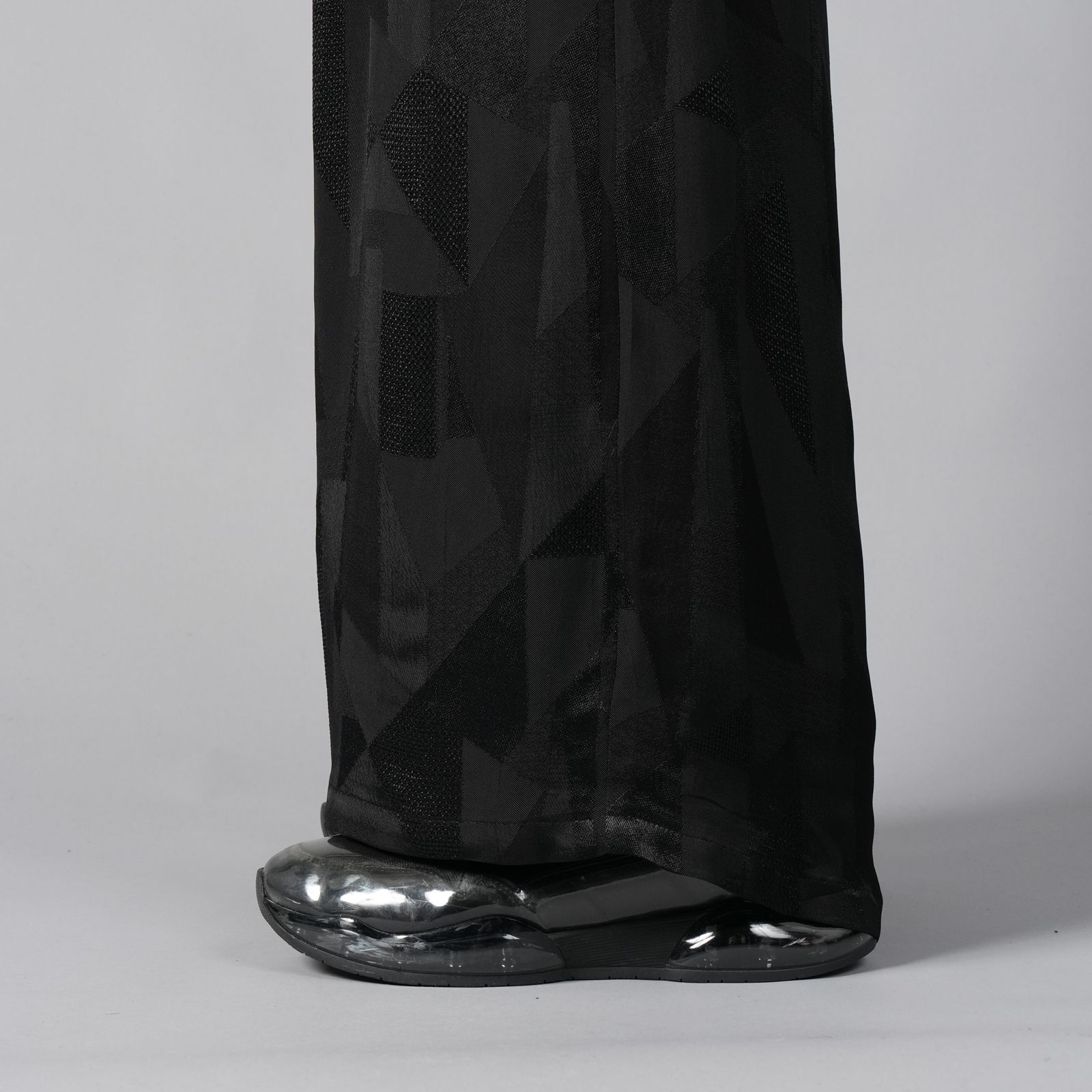 【ラスト1点】RAYON CUPRA TROUSERS / レーヨン キュプラ トラウザーズ (ブラック)