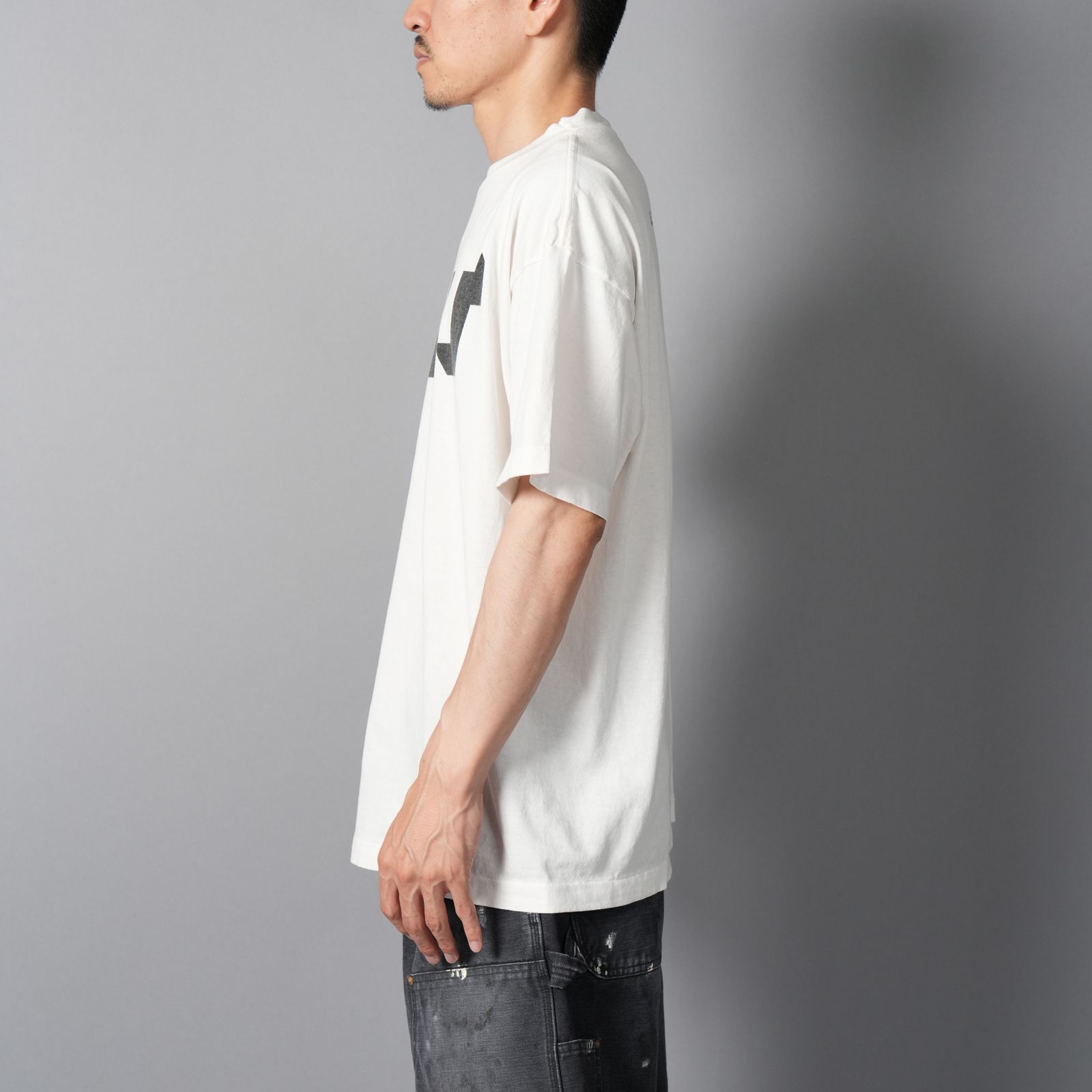 【ラスト1点】SM-HR1-0000-018 / SS TEE / SAINT / WHITE / Tシャツ (ホワイト)