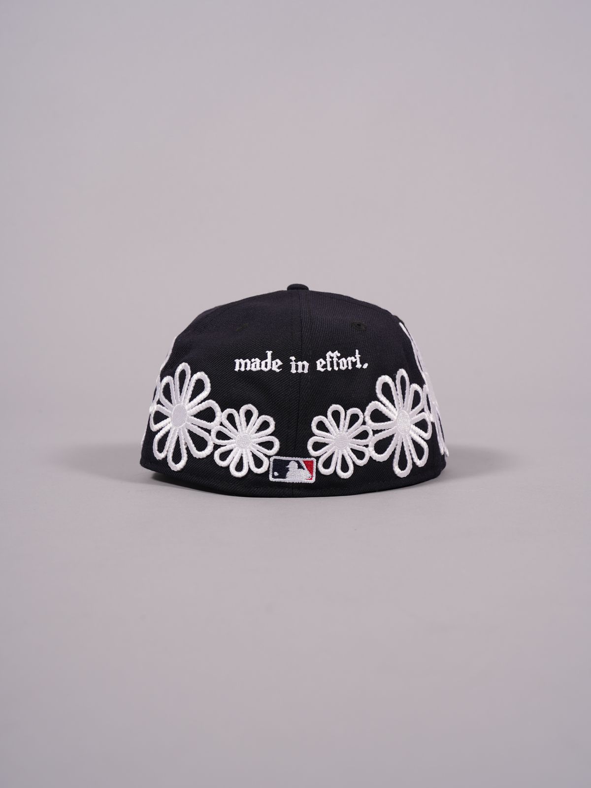 【ラスト1点】NAVY BLUE NY YANKEE FITTED / 59FIFTY /  ベースボールキャップ 【カスタム】  (ネイビー/レッド)