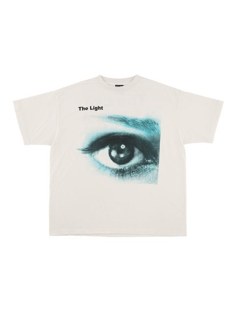 ラスト1点 / SM-S21-0000-003/SS TEE _eye_WHITE / アイ Tシャツ  (ホワイト) SM-S21-0000-003 ©SAINT M××××××