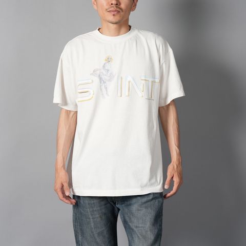 【残りわずか】【コラボ】SM-HR1-0000-C79 / SRYM / SS TEE / LOVERS / WHITE / Tシャツ (ホワイト)