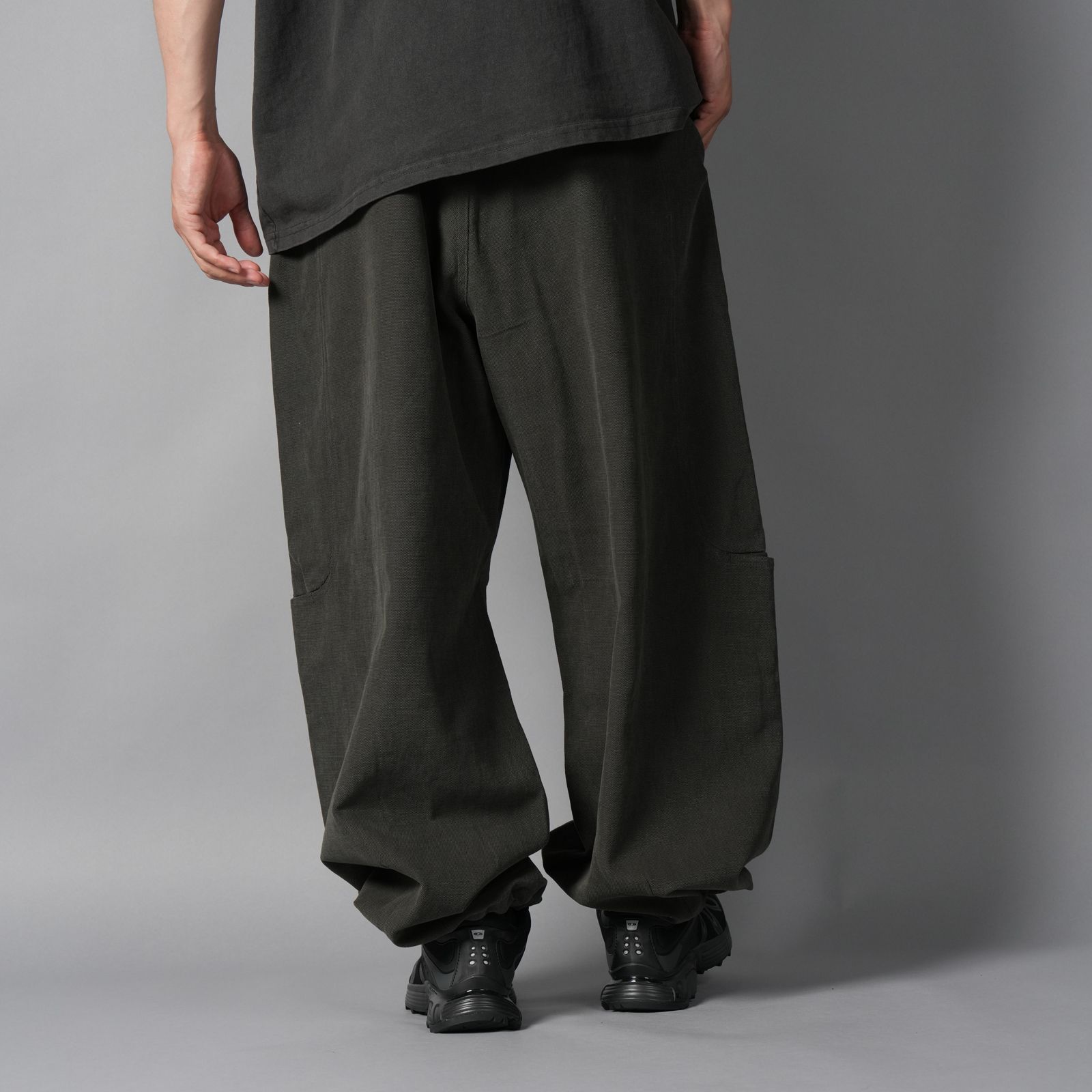 SAGYO PANT  / ワイドパンツ (タイム)