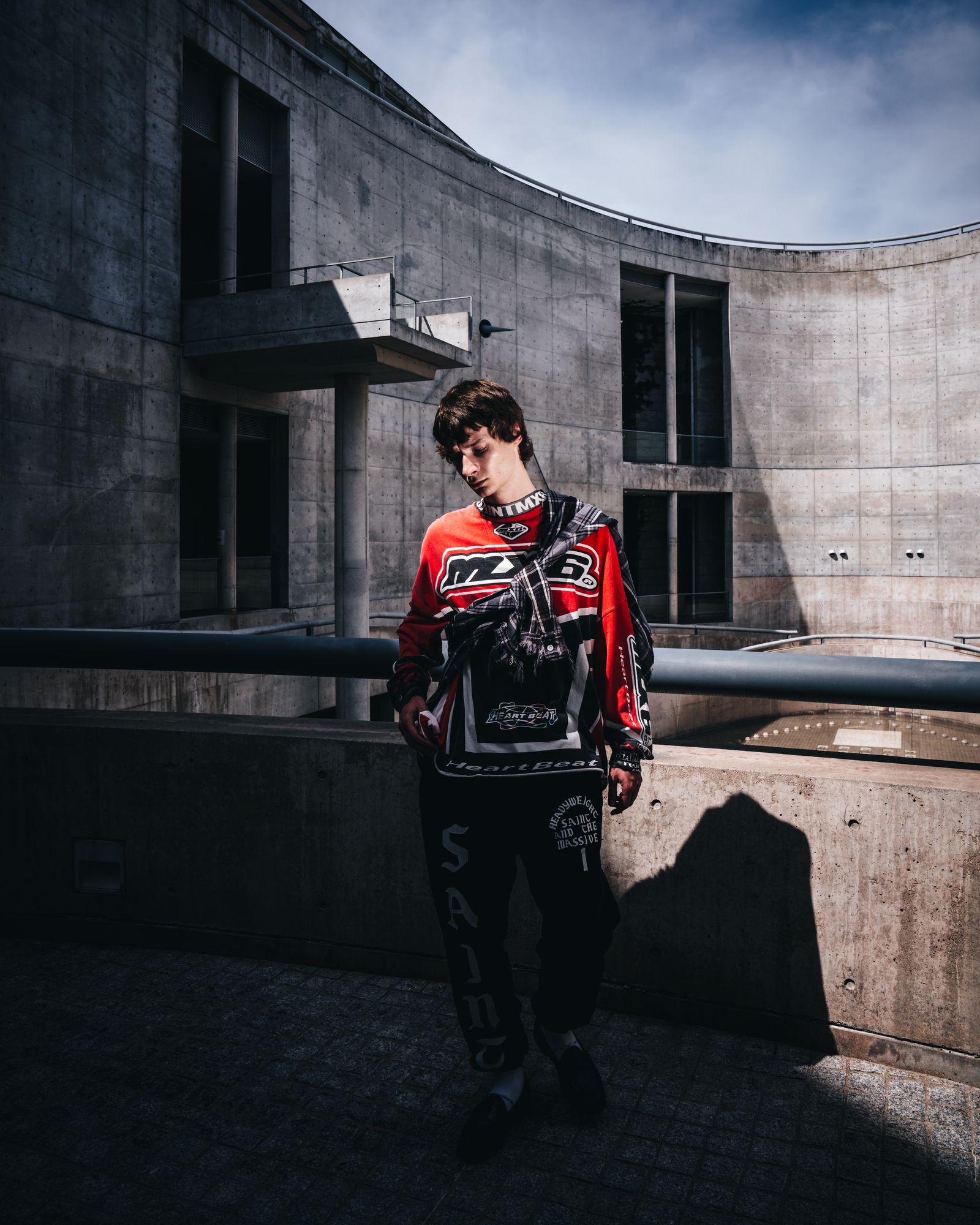 SAINT M×××××× - SM-YS1-0000-019 / LS TEE / MX6 / RED / ロンT