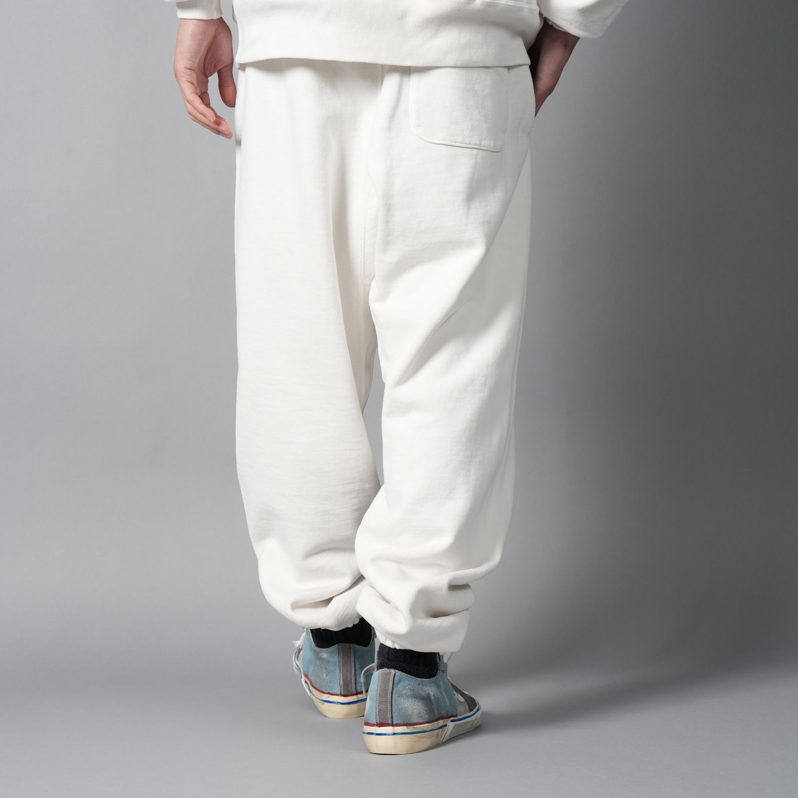 SM-MK8-0000-063 / SWEAT PANTS / I LOVE SAINT / WHITE / スウェットパンツ (ホワイト)