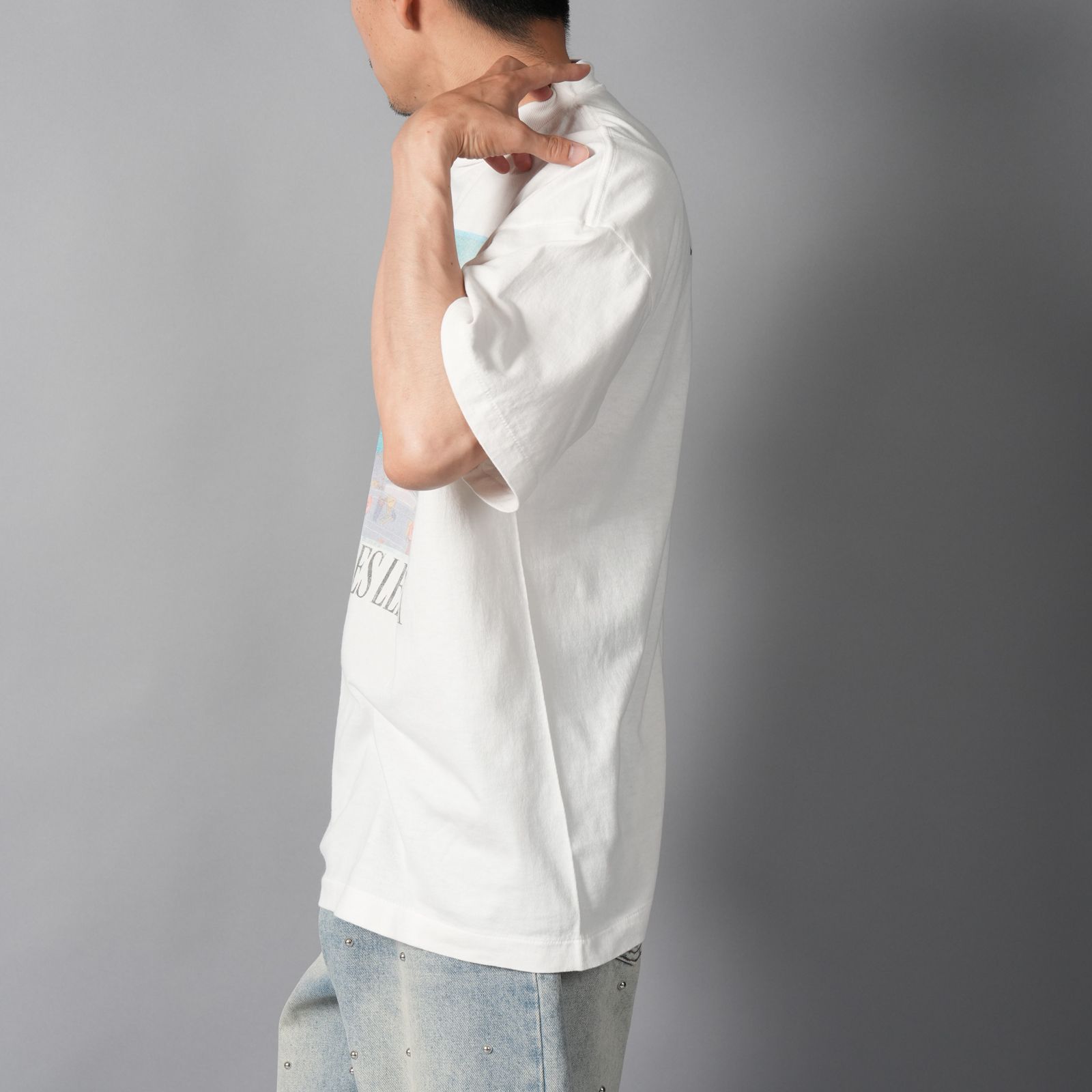 【残りわずか】【コラボ】SM-MK1-0000-C68 / CKY_SS T-SHIRT / SAINT / WHITE / Tシャツ  (ホワイト)