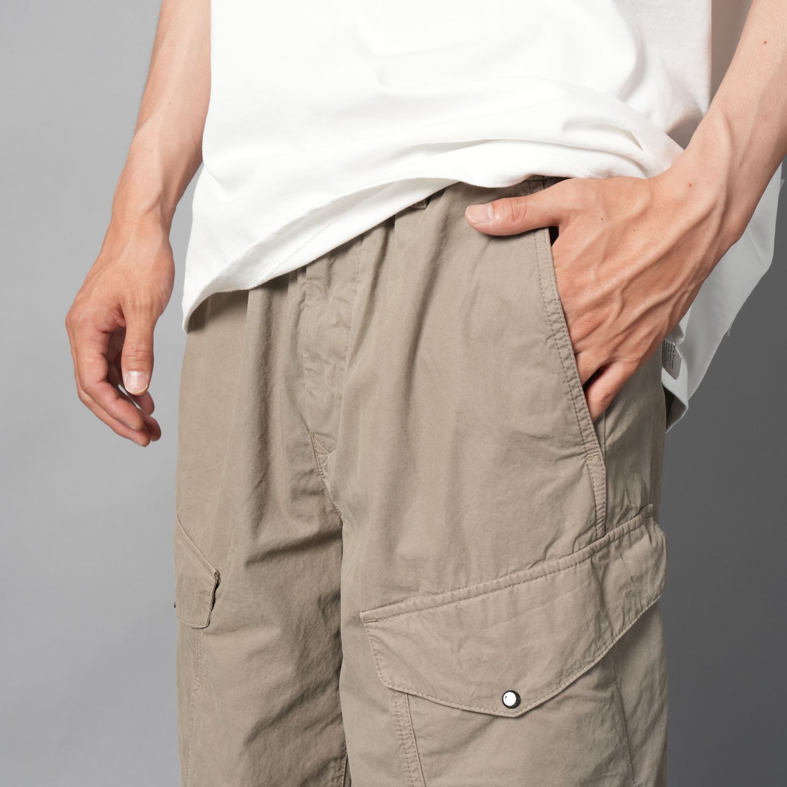 MICROREPS BOXY LENS CARGO PANTS / カーゴパンツ (フォールンロック)