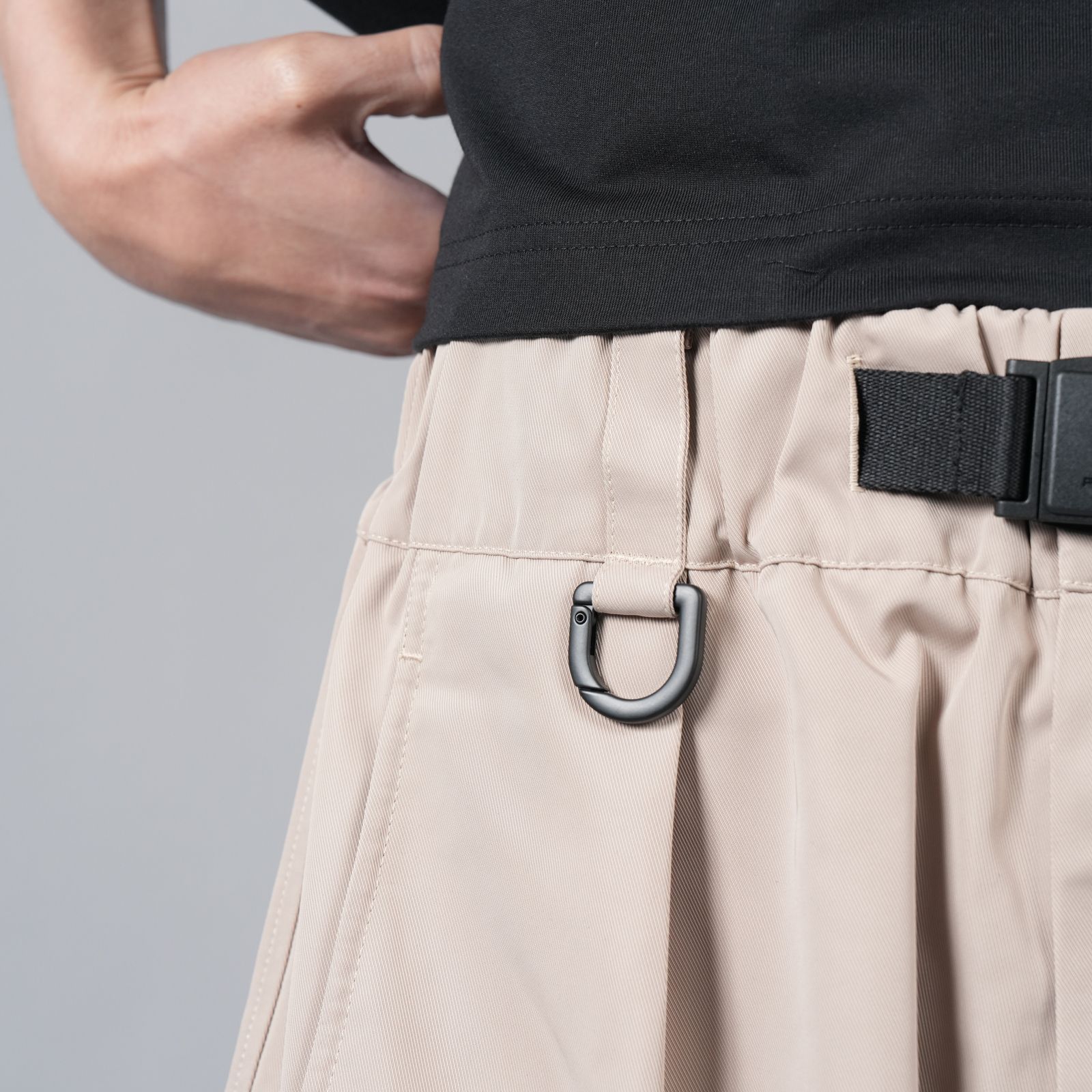 【ラスト1点】NYLON TWILL SHORT / ナイロンツイールショーツ / パンツ (ベージュ)
