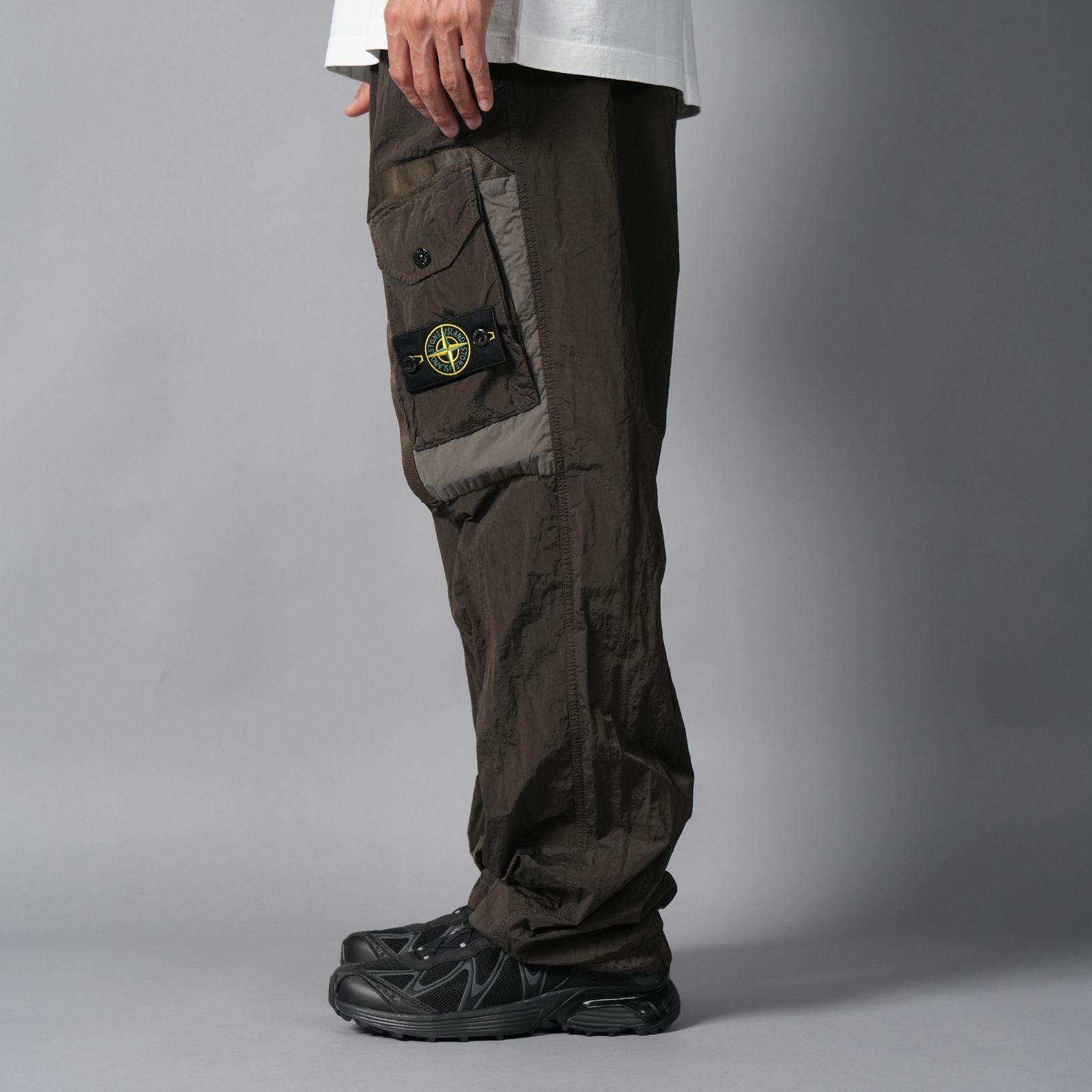3100010 / CARGO PANTS 【NYLON METAL】【LOOSE FIT】 (コールグレー)