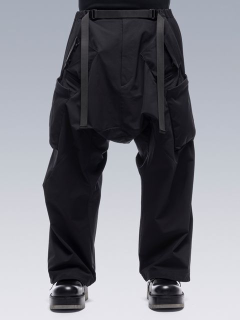 【ラスト1点】 P30-AL-DS / schoeller Dryskin Articulated Pants / ultrawide cargo trousers / ウルトラワイド カーゴ トラウザー / パンツ [ウルトラワイドフィット] (ブラック)