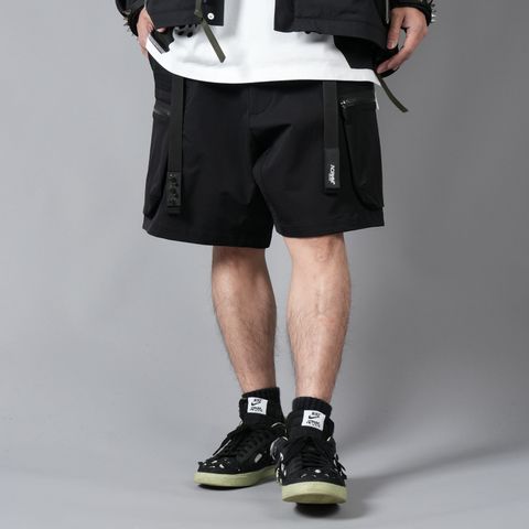 【ラスト1点】SP57-DS / schoeller® Dryskin™ Cargo Short Pant / カーゴショートパンツ / パンツ [Wide Fit] (ブラック)