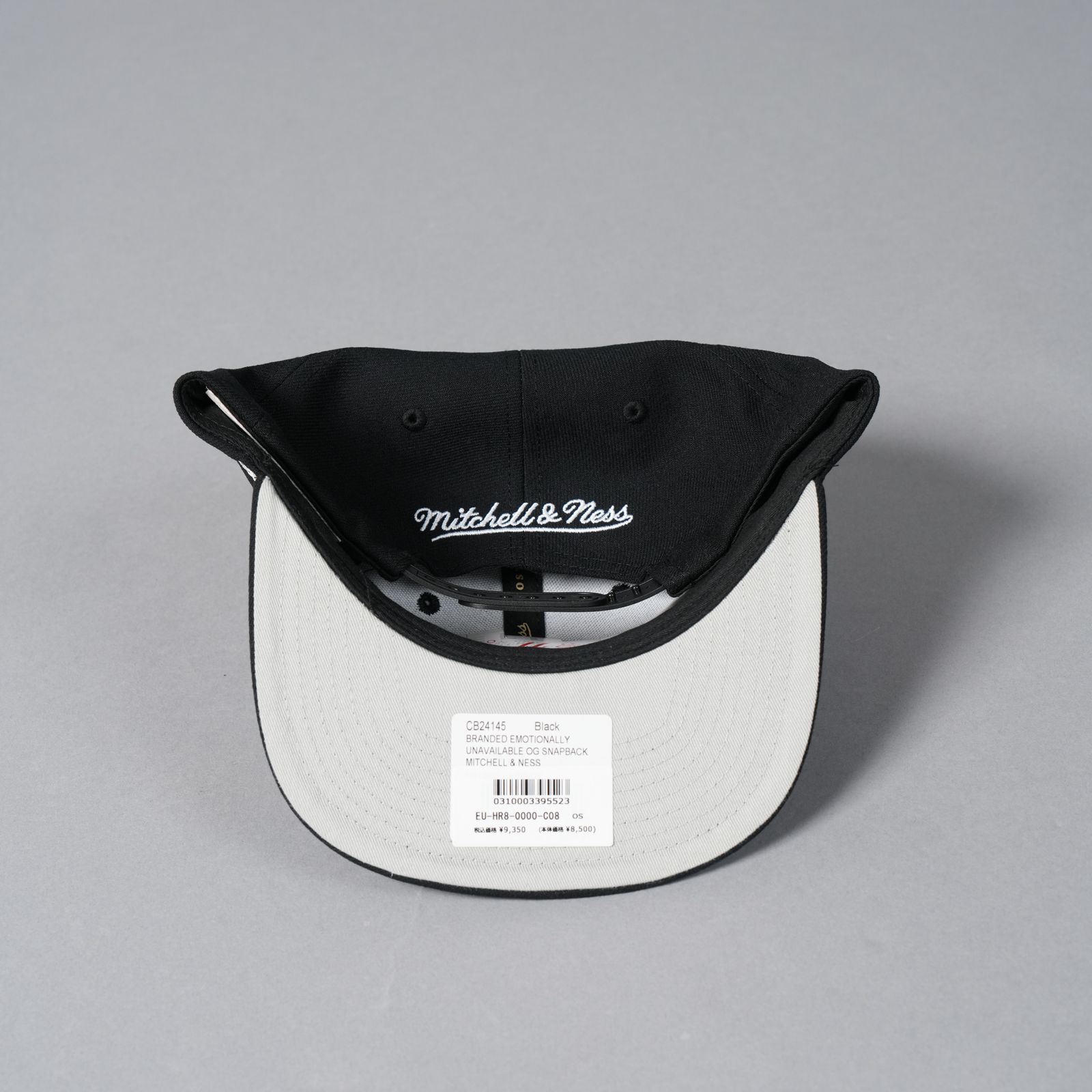 【コラボ】EU-HR8-0000-C08 / EU LOGO OG SNAPBACK / スナップバック (ブラック)