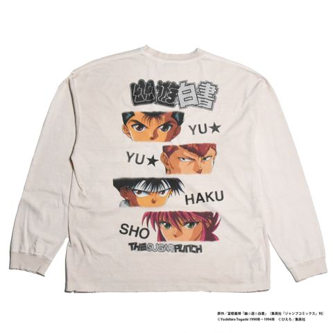 THE SUGAR PUNCH|シュガーパンチ BLEACH L/S T-Shirt (ICHIGO)/ WHITE  