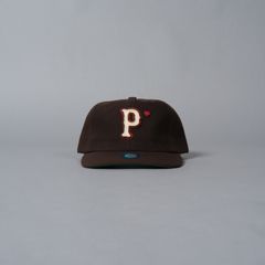 WOOL BASEBALL ''P'' HAT / キャップ (ブラウン)
