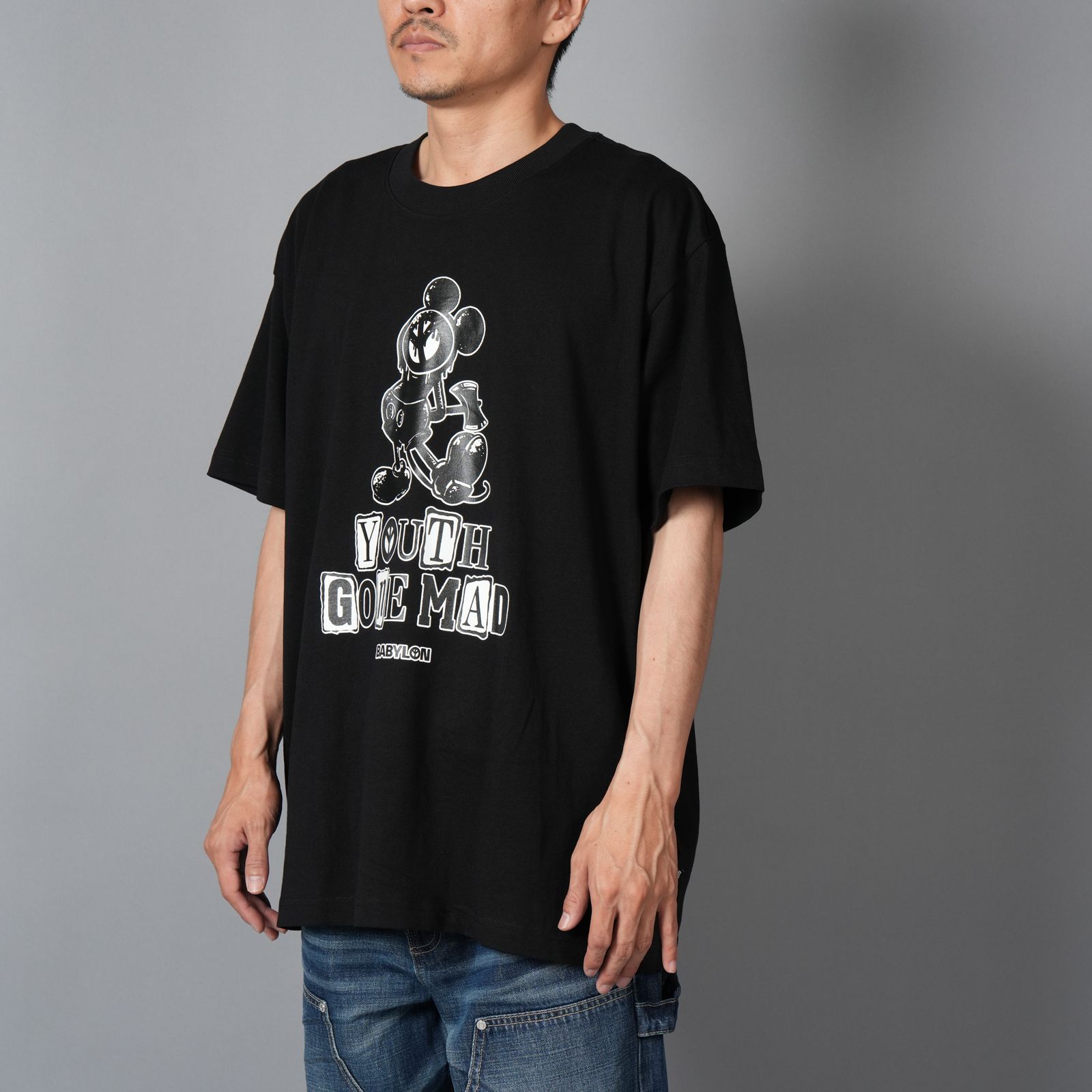 S/S YOUTH GONE MAD TEE / Tシャツ  (ジェッドブラック)