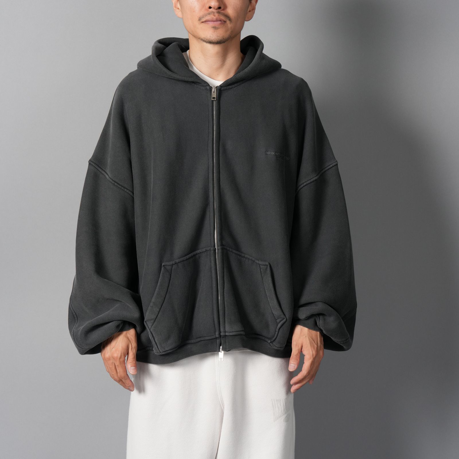 Adidas×ALEXANDER WANG ジップアップパーカー Adidas×AlexanderWang >> ジップアップフーディーパーカー