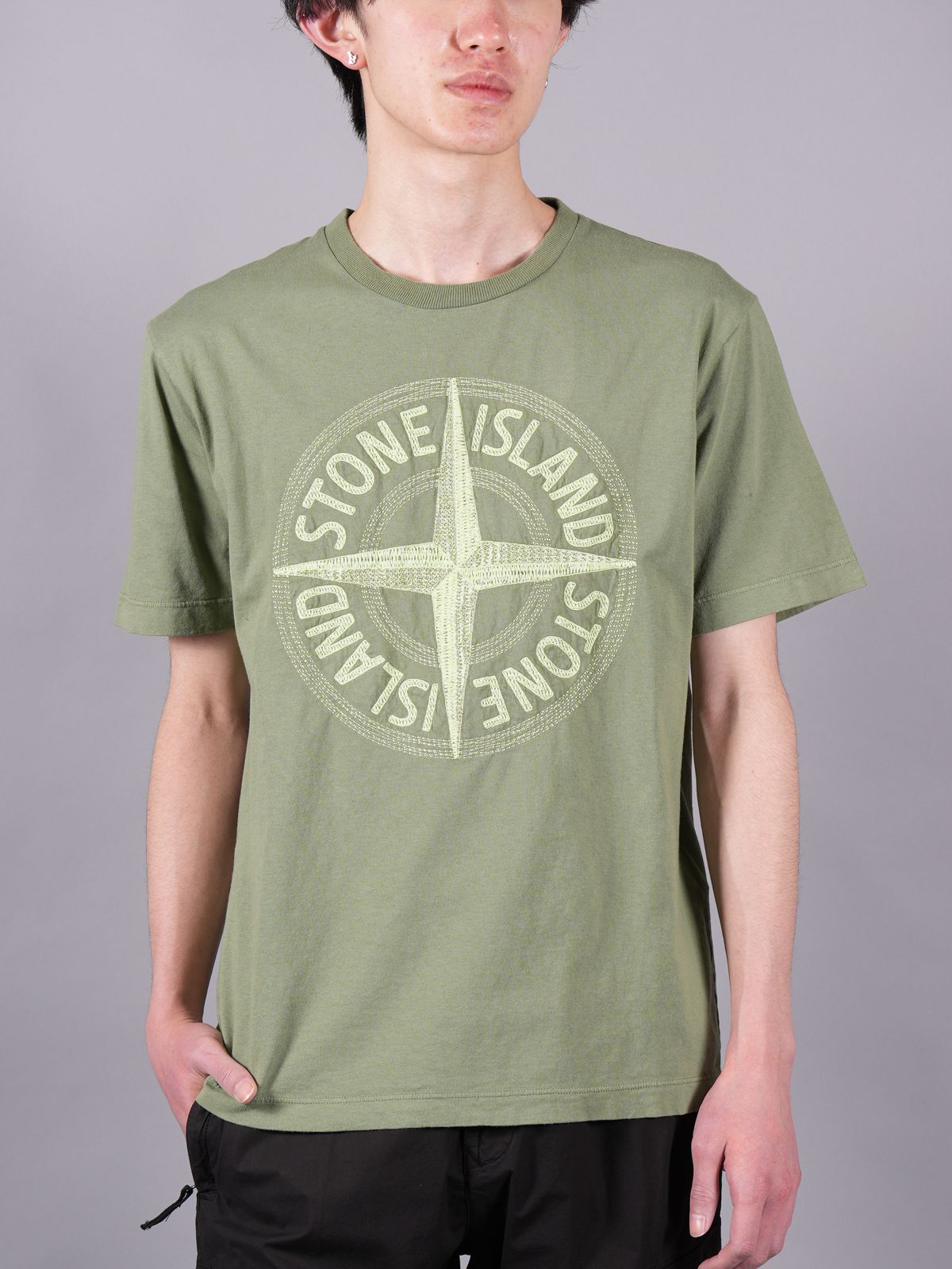 国内企業販売 8 STONE ISLAND アイスホワイト Tシャツ size M Tシャツ