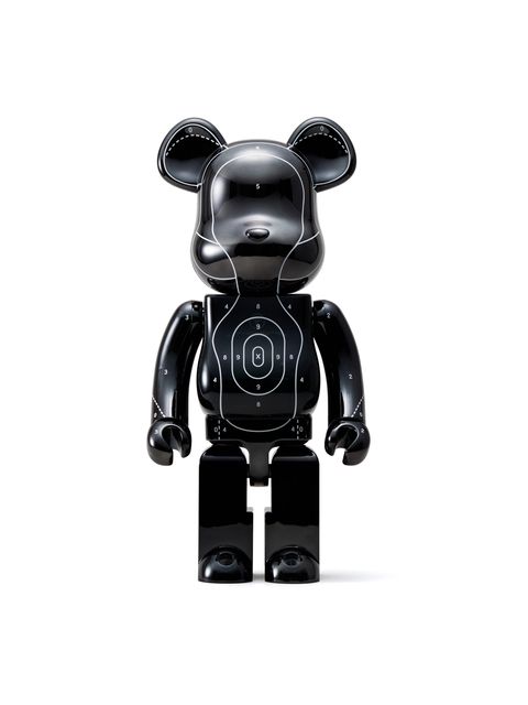 【ラスト1点】【限定】 BE@RBRICK_EUxNH_1000 / ベアーブリック 1000%   (ブラック)