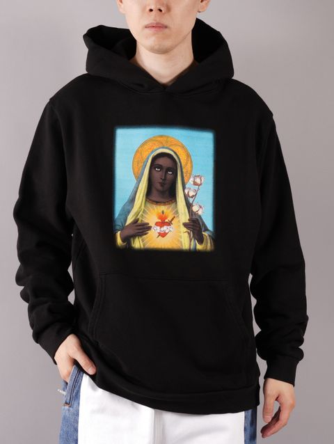 【ラスト1点】 Black Mary-Saint Mary HOODIE / ブラック マーリー セイント マーリー フーディー (ブラック)