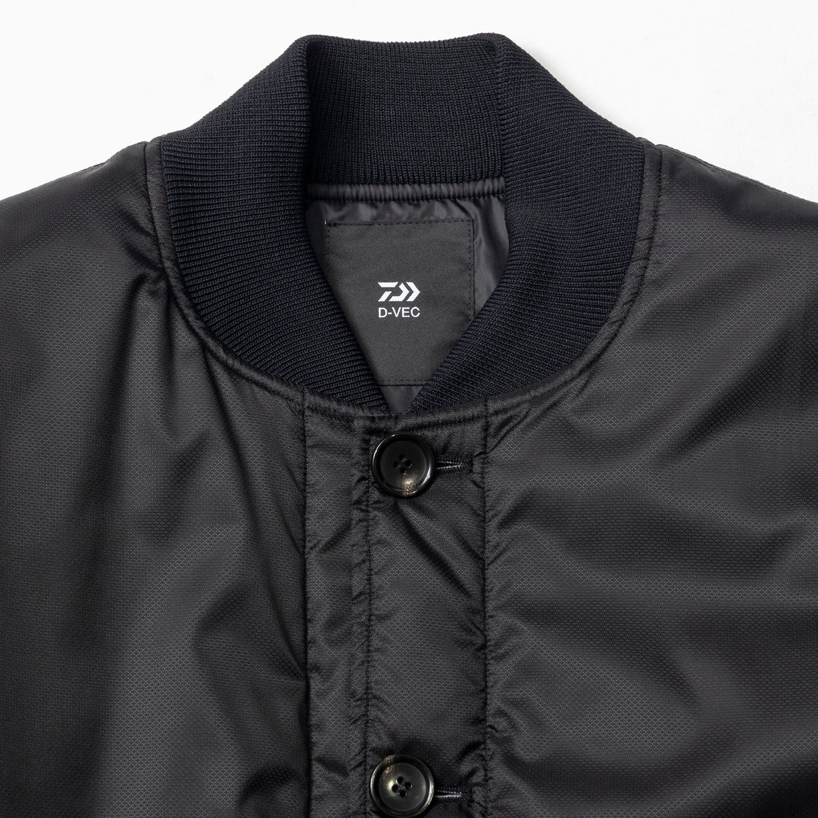 WR REAMIDE DOBBY FLIGHT JACKET  / フライトジャケット (ブラック)