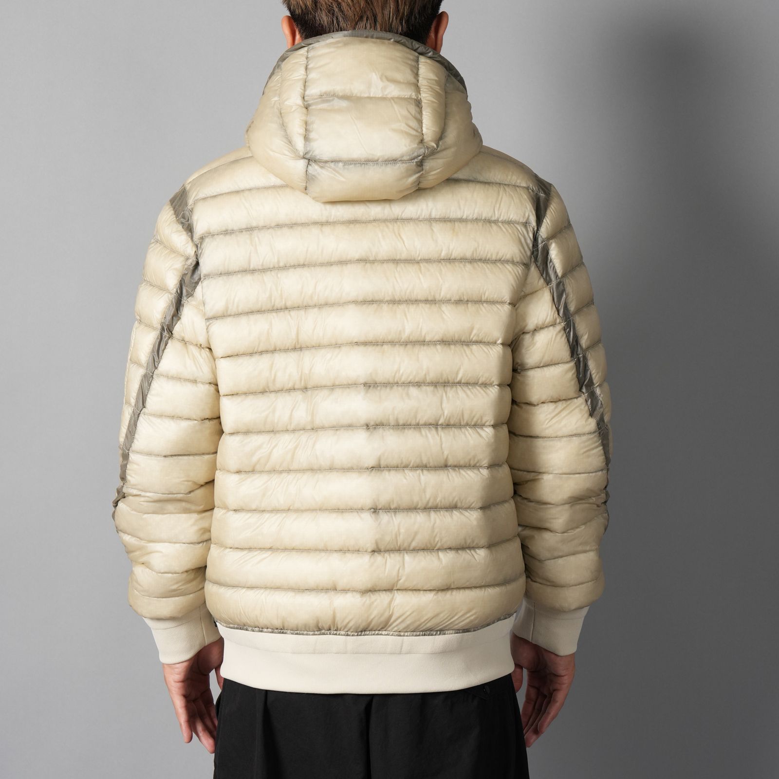 【残りわずか】D.D. Shell Hooded Lens Down Jacket / フーデッド レンズ ダウンジャケット (シルバーバーチ)
