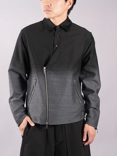 【ラスト1点】SHIRTS RIDERS / シャツ ライダースジャケット / ブラック