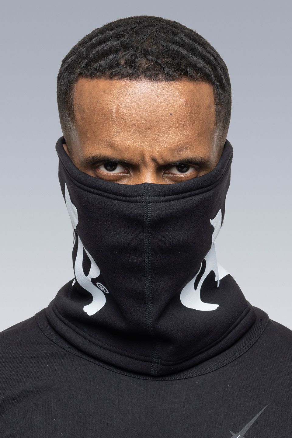 NG1-PS / Retroreflective Powerstretch Neck Gaiter Gen. 1 Next To Skin (NTS) / ネックゲイター [ストレッチ入り] (ブラック)