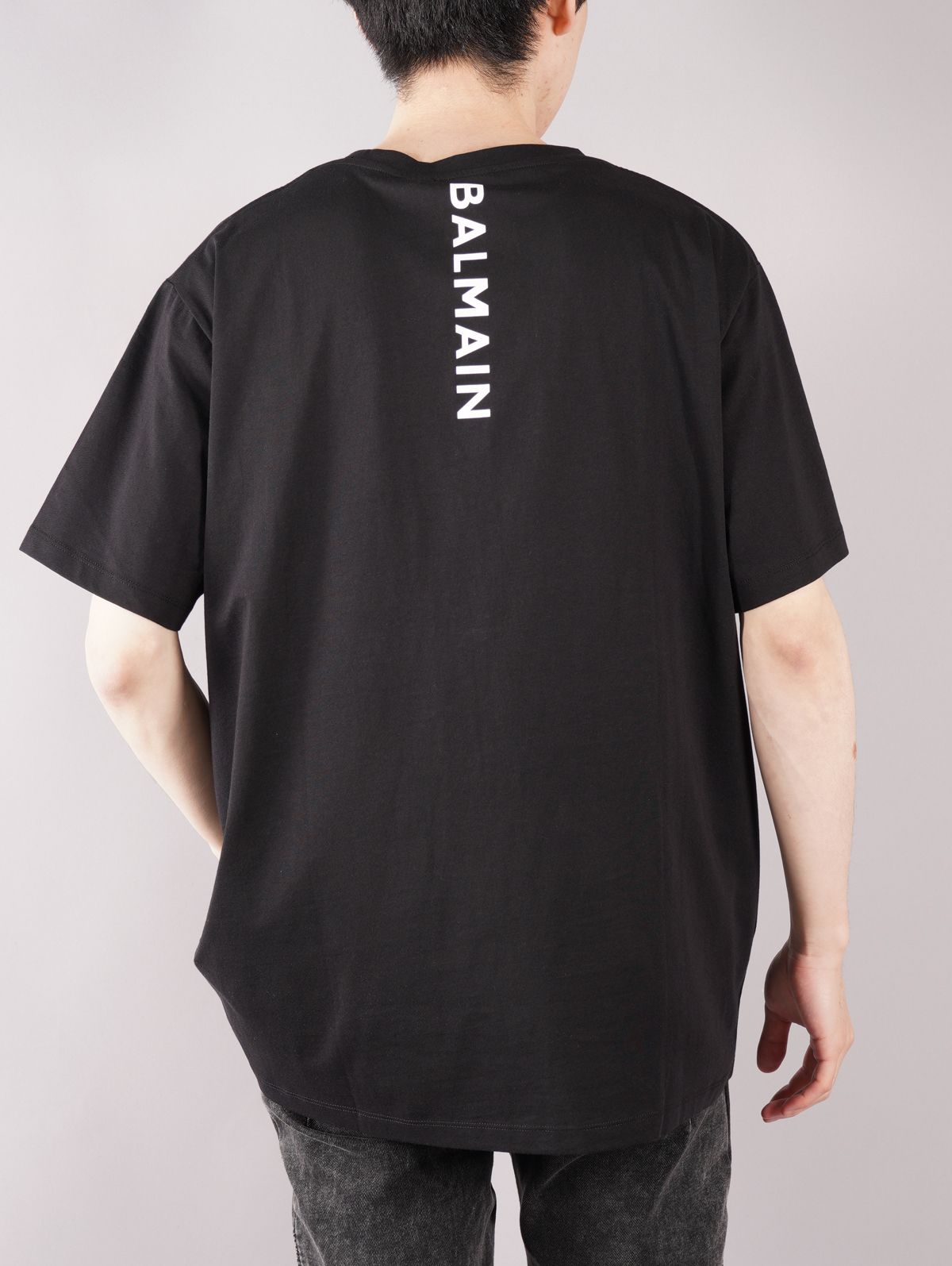 BALMAIN - 【ラスト1点】BALMAIN BUCK T-SHIRT / バックロゴ Tシャツ