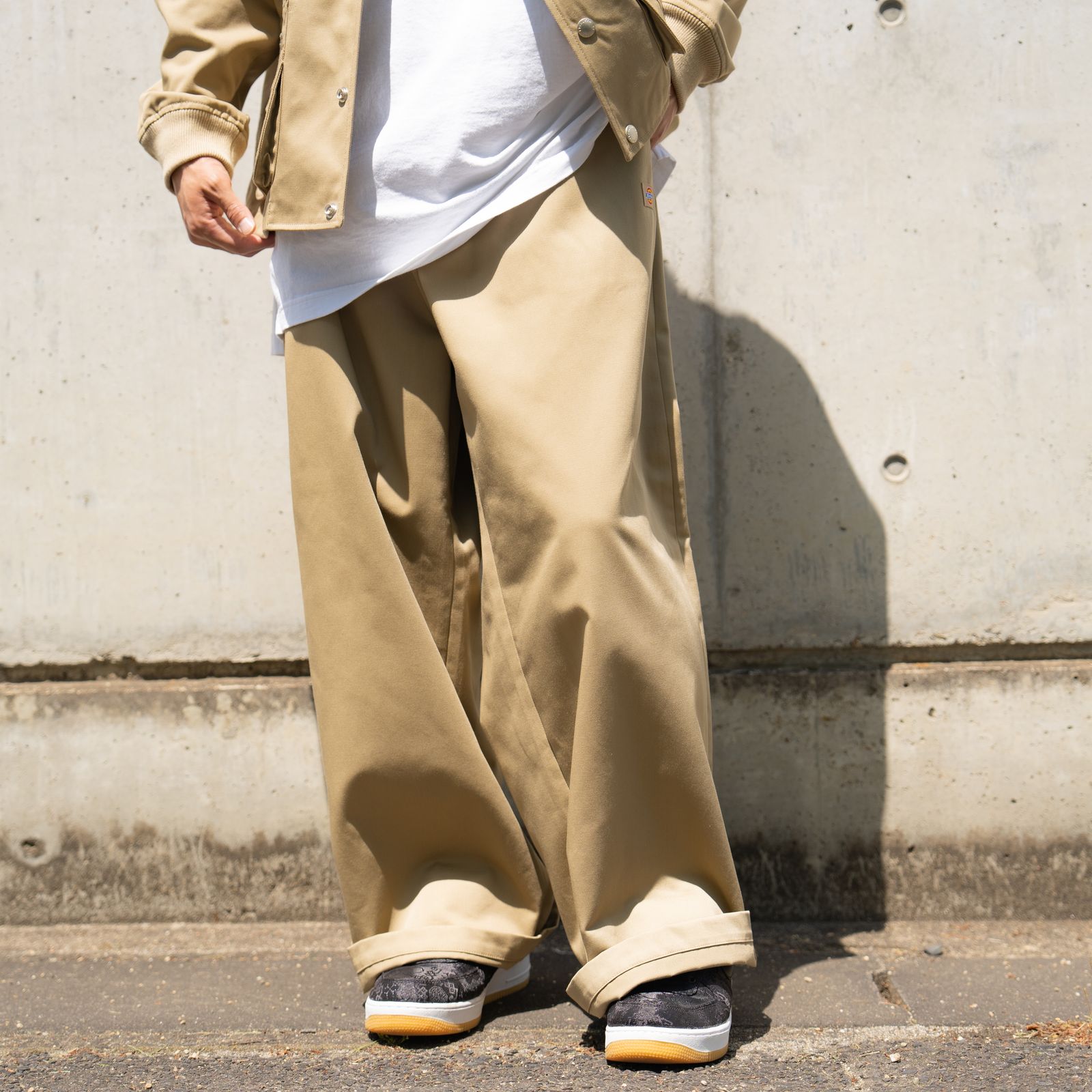FACETASM - DICKIES BELTED BIG HEART PANTS / ディッキーズ