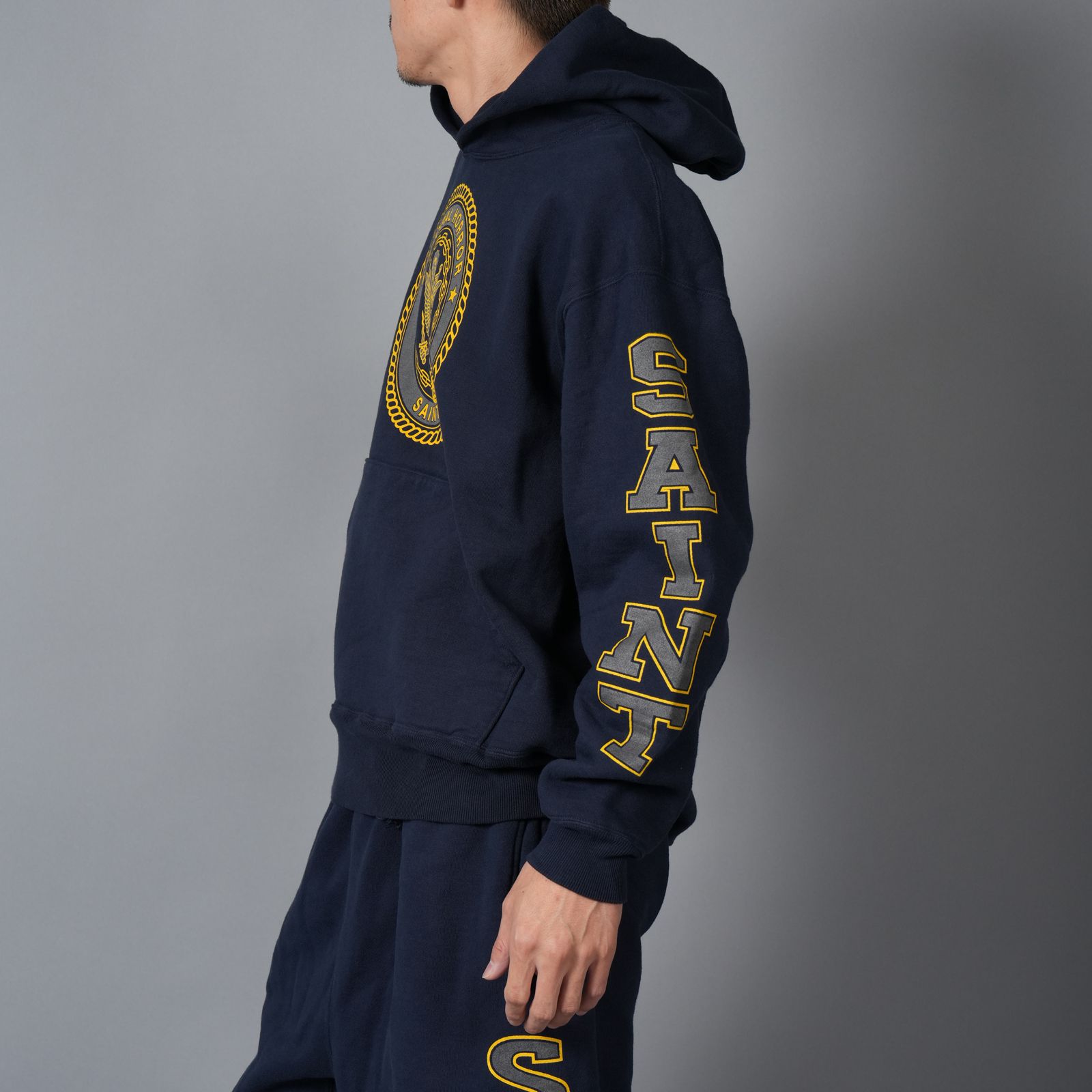 【ラスト1点】SM-HR1-0000-055 / HOODIE / SAINT / NAVY (ネイビー)
