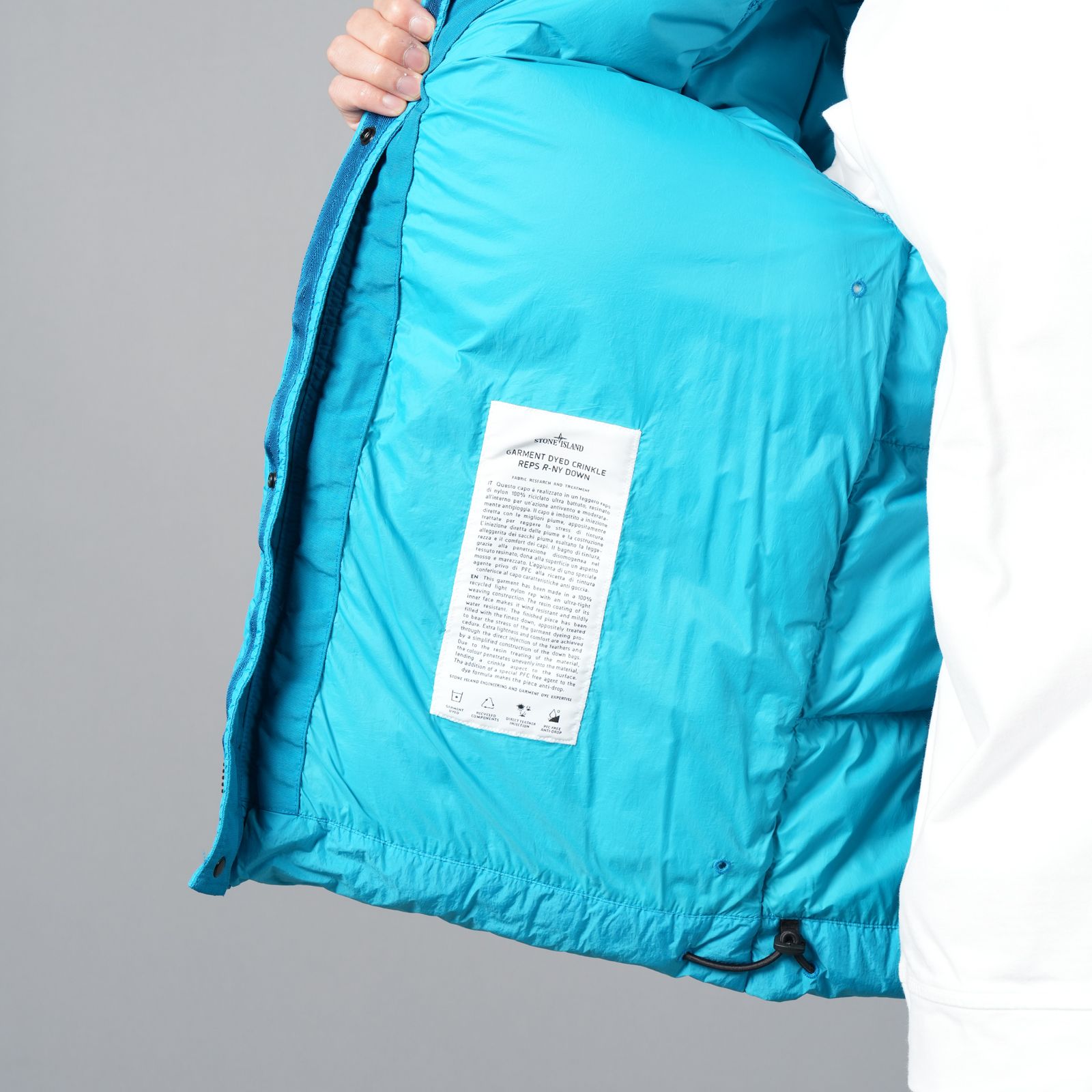 STONE ISLAND - 【残りわずか】 40723 / GARMENT DYED CRINKLE