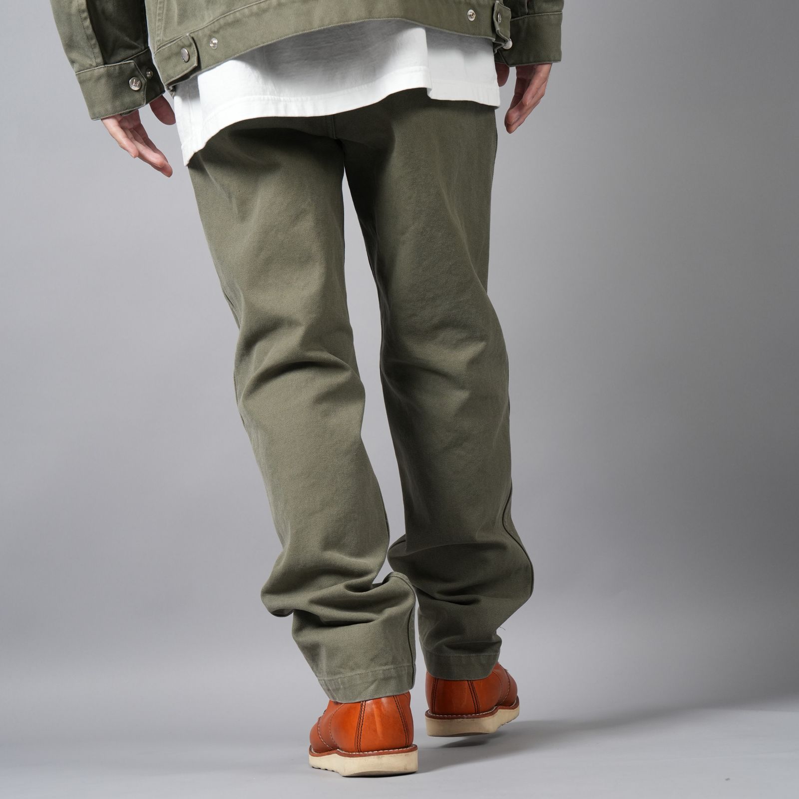 DUCK L-POCKET PANTS / パンツ (オリーブ)