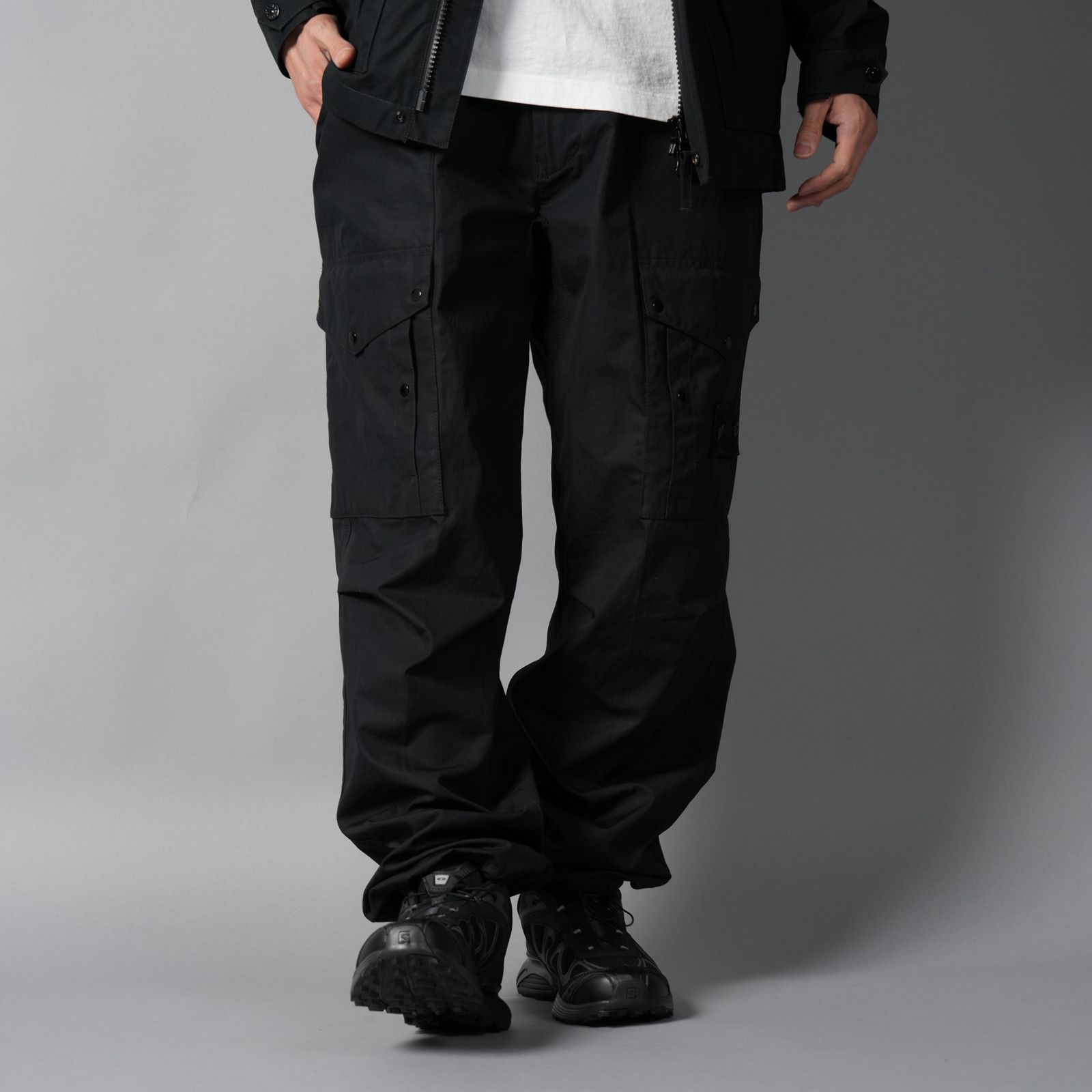 3100017 / ALL-WEATHER COTTON CANVAS_S.I. GHOST / カーゴパンツ (ブラック)