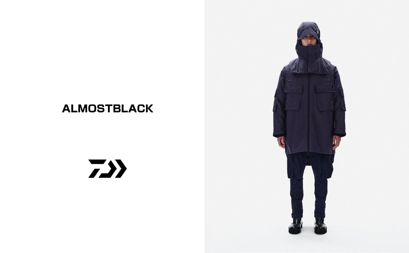 D-VEC × ALMOSTBLACK 23AW1回着用