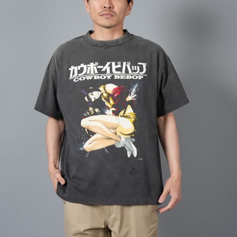 【コラボ】SM-HR8-0000-C04 / CB_SS TEE / COWBOY BEBOP / Tシャツ (ブラック)