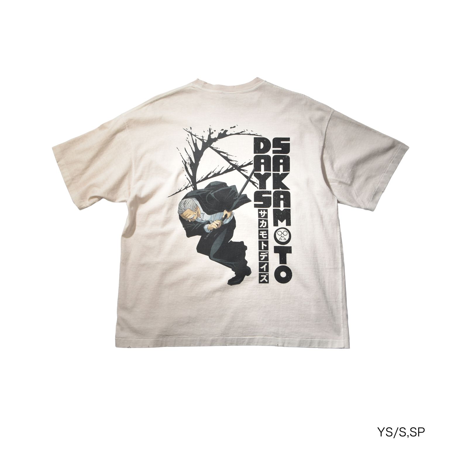【残りわずか】[SAKAMOTODAYS]  TSDM25SM016 / S/S T-Shirt  (TAKAMURA)  / Tシャツ (ホワイト)